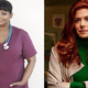 Octavia Spencer (Fox) (left), Debra Messing (NBC)